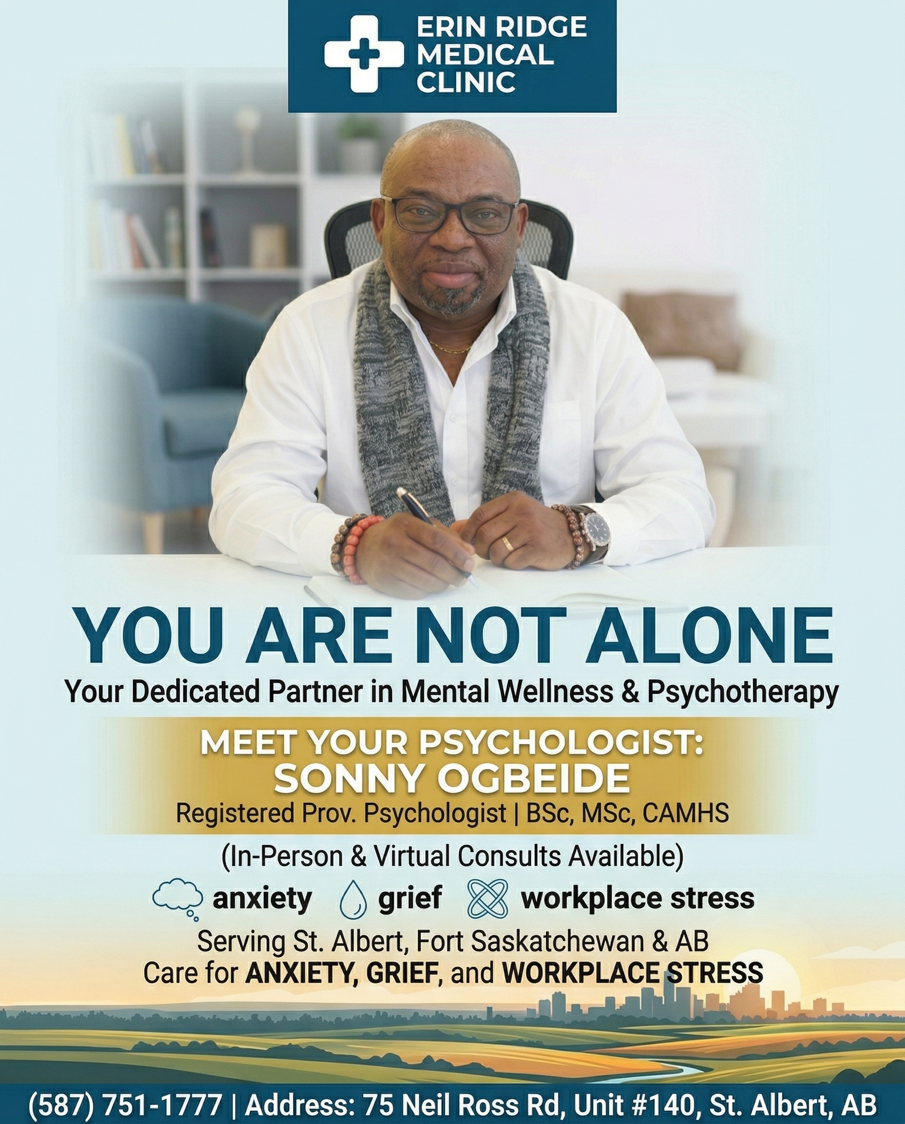 Psychologist Sonny Oghense — You Are Not Alone