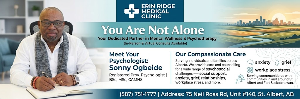You Are Not Alone - Sonny Ogbeide Mental Health Therapist